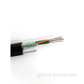 Outdoor Optical Fiber Cable Durable Optic Fiber Cable GYTC8S 8 Cores Supplier